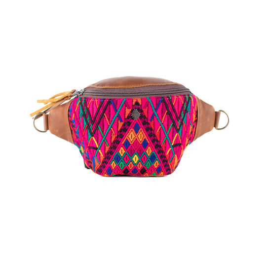 FANCY POUCH - OOAK HUIPIL - CAFE - NO. 17219
