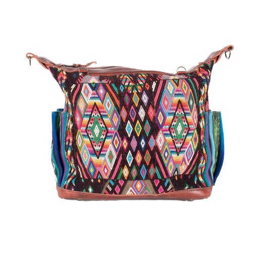 BEATRIZ MCDB + DIAMANTE STRAP - OOAK HUIPIL - COPPER -  NO. 17243