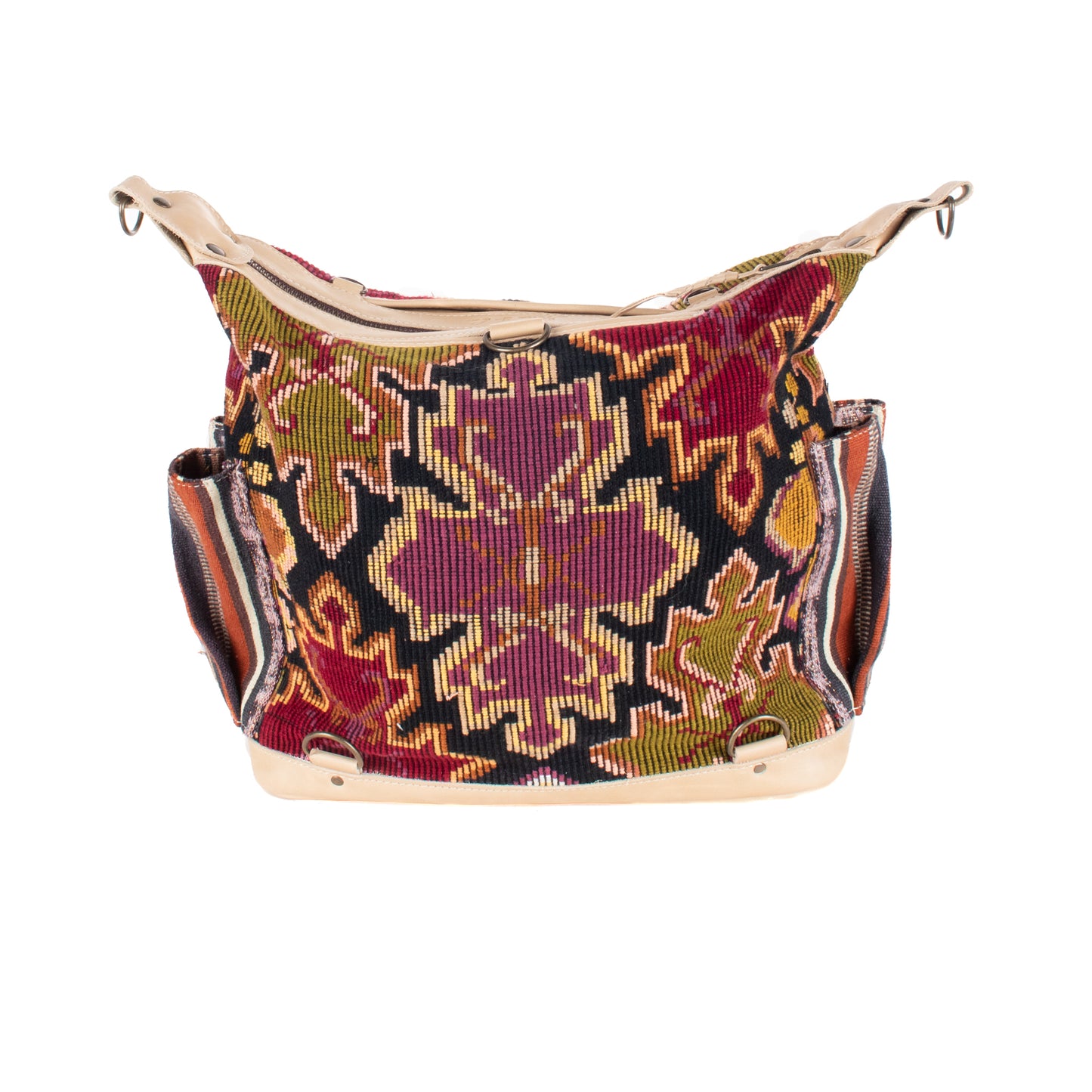BEATRIZ MCDB + DIAMANTE STRAP - OOAK HUIPIL - LATTE -  NO. 17244