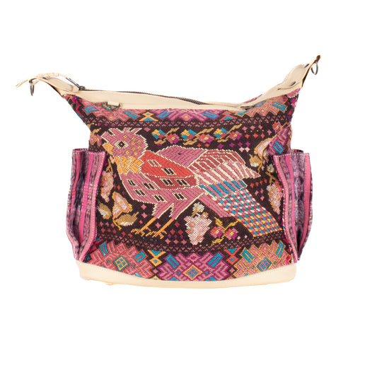BEATRIZ MCDB + DIAMANTE STRAP - OOAK HUIPIL - LATTE -  NO. 17245