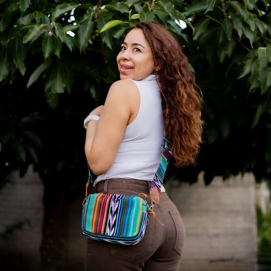 WANDER CROSSBODY + WIDE ADJUSTABLE STRAP SET - BAJA - CAFE