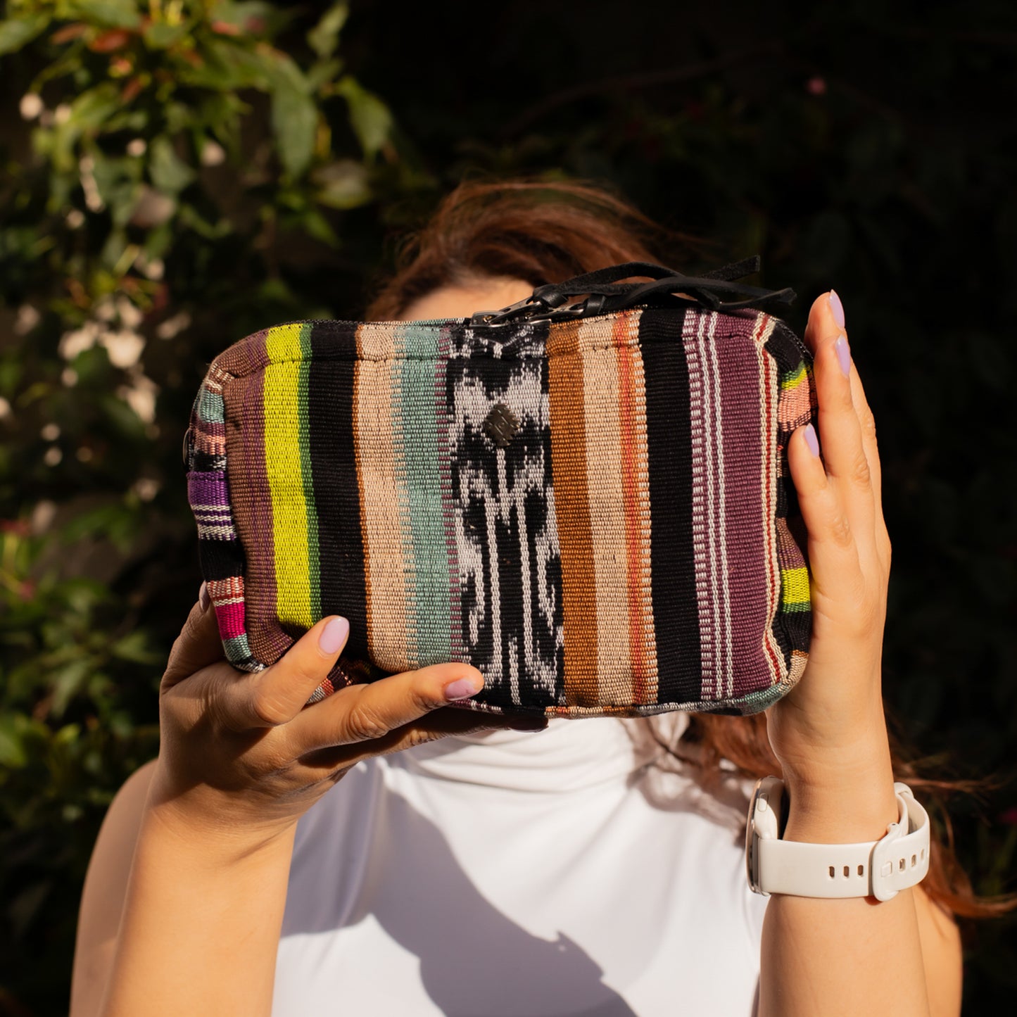 WANDER CROSSBODY + WIDE ADJUSTABLE STRAP SET - MOONLIGHT ORCHID - BLACK