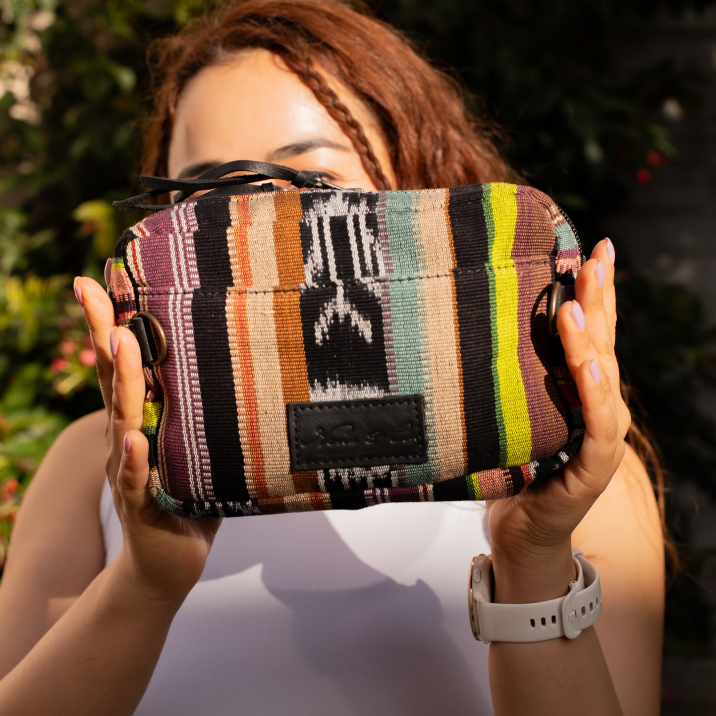WANDER CROSSBODY + WIDE ADJUSTABLE STRAP SET - MOONLIGHT ORCHID - BLACK