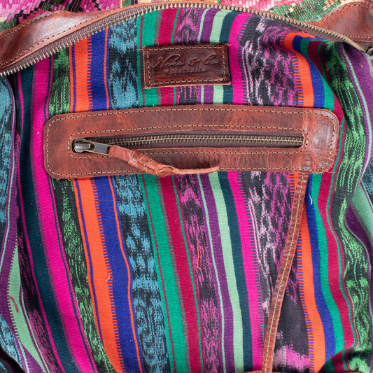 BEATRIZ MCDB + DIAMANTE STRAP - OOAK HUIPIL - COPPER -  NO. 17299