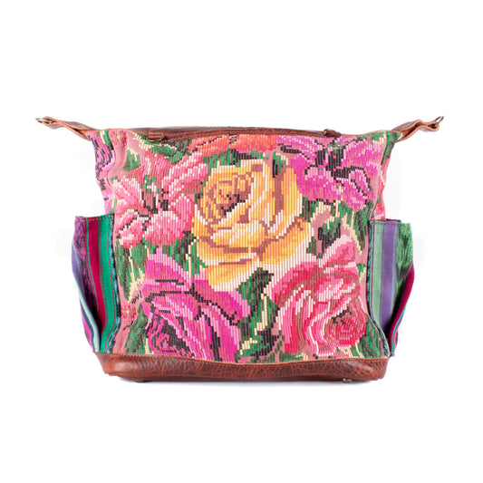 BEATRIZ MCDB + DIAMANTE STRAP - OOAK HUIPIL - COPPER -  NO. 17299