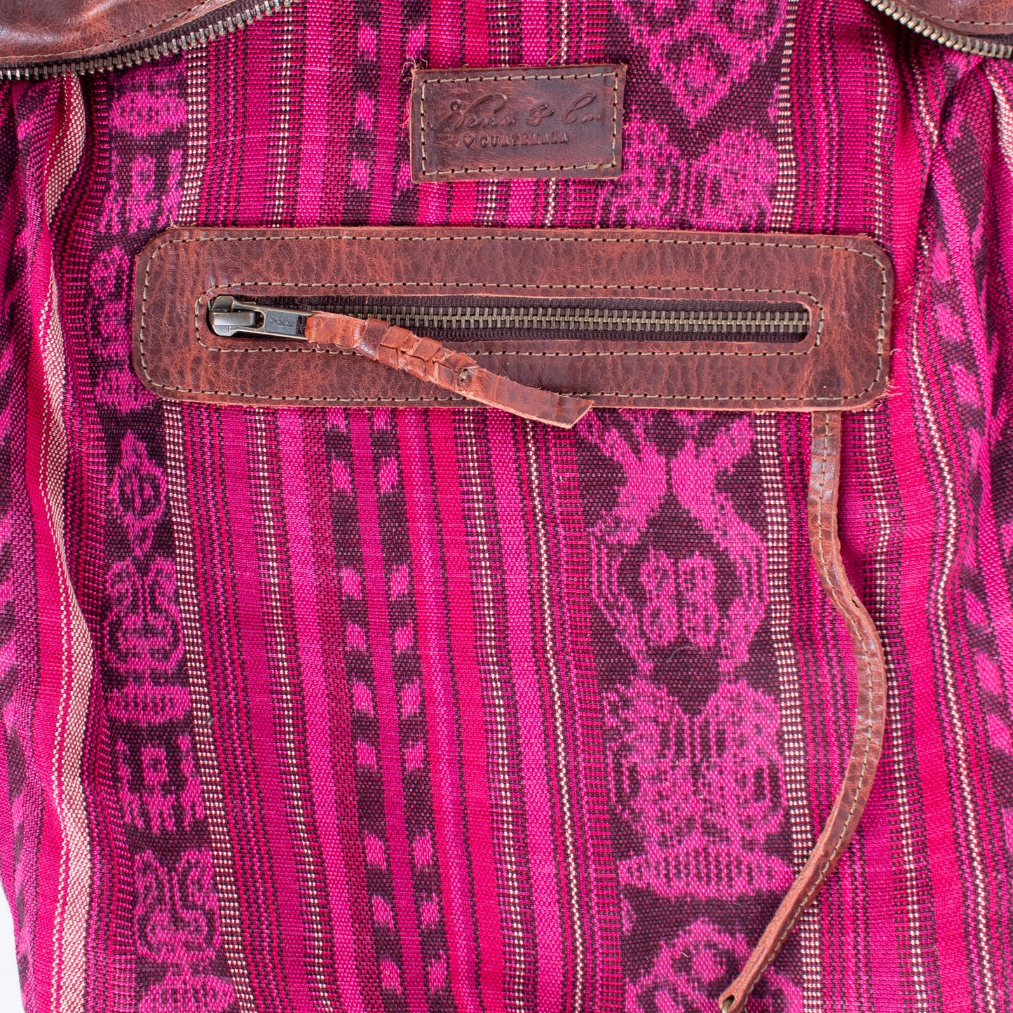 BEATRIZ MCDB + DIAMANTE STRAP - OOAK HUIPIL - COPPER -  NO. 17300