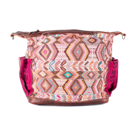 BEATRIZ MCDB + DIAMANTE STRAP - OOAK HUIPIL - COPPER -  NO. 17300