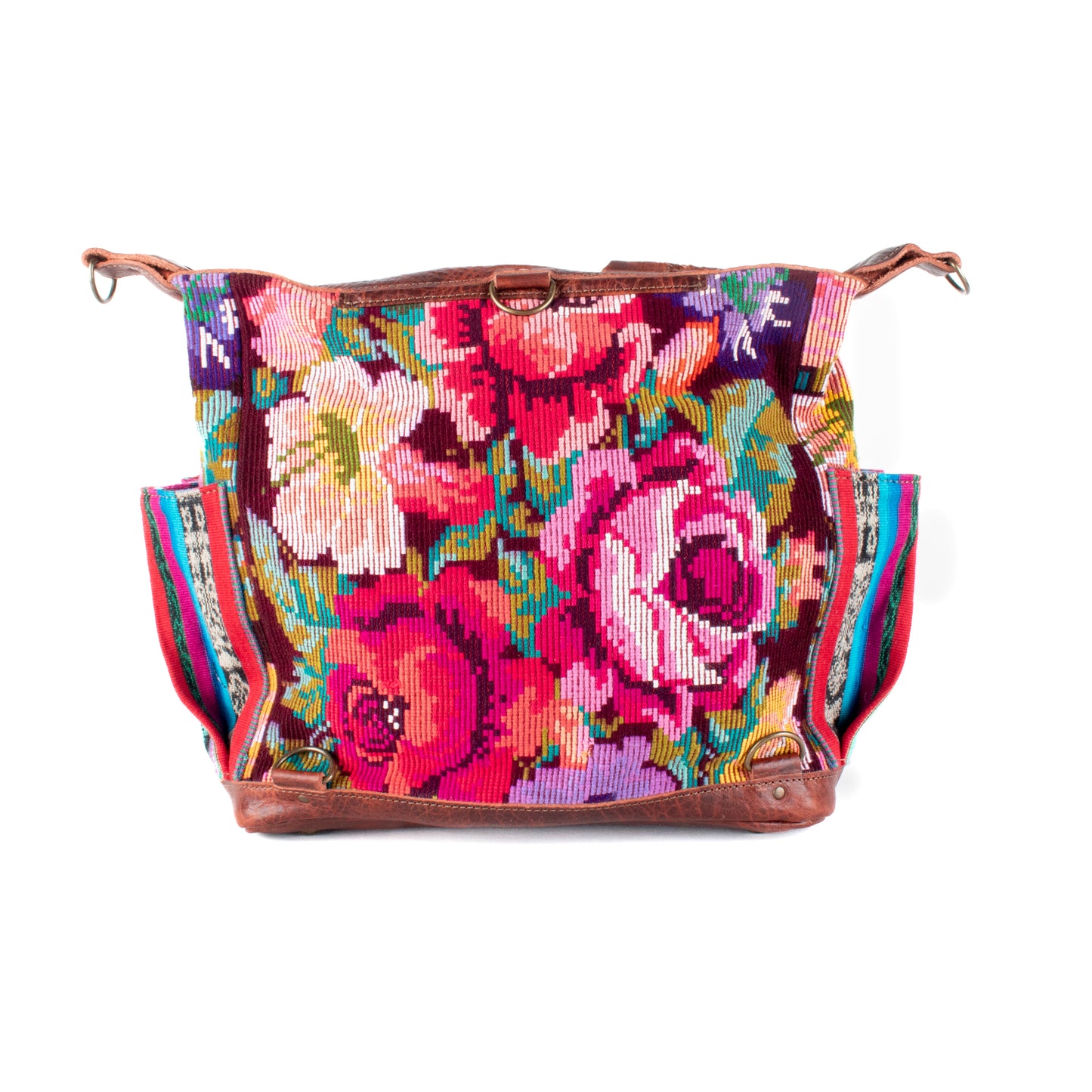 BEATRIZ MCDB + DIAMANTE STRAP - OOAK HUIPIL - COPPER -  NO. 17301