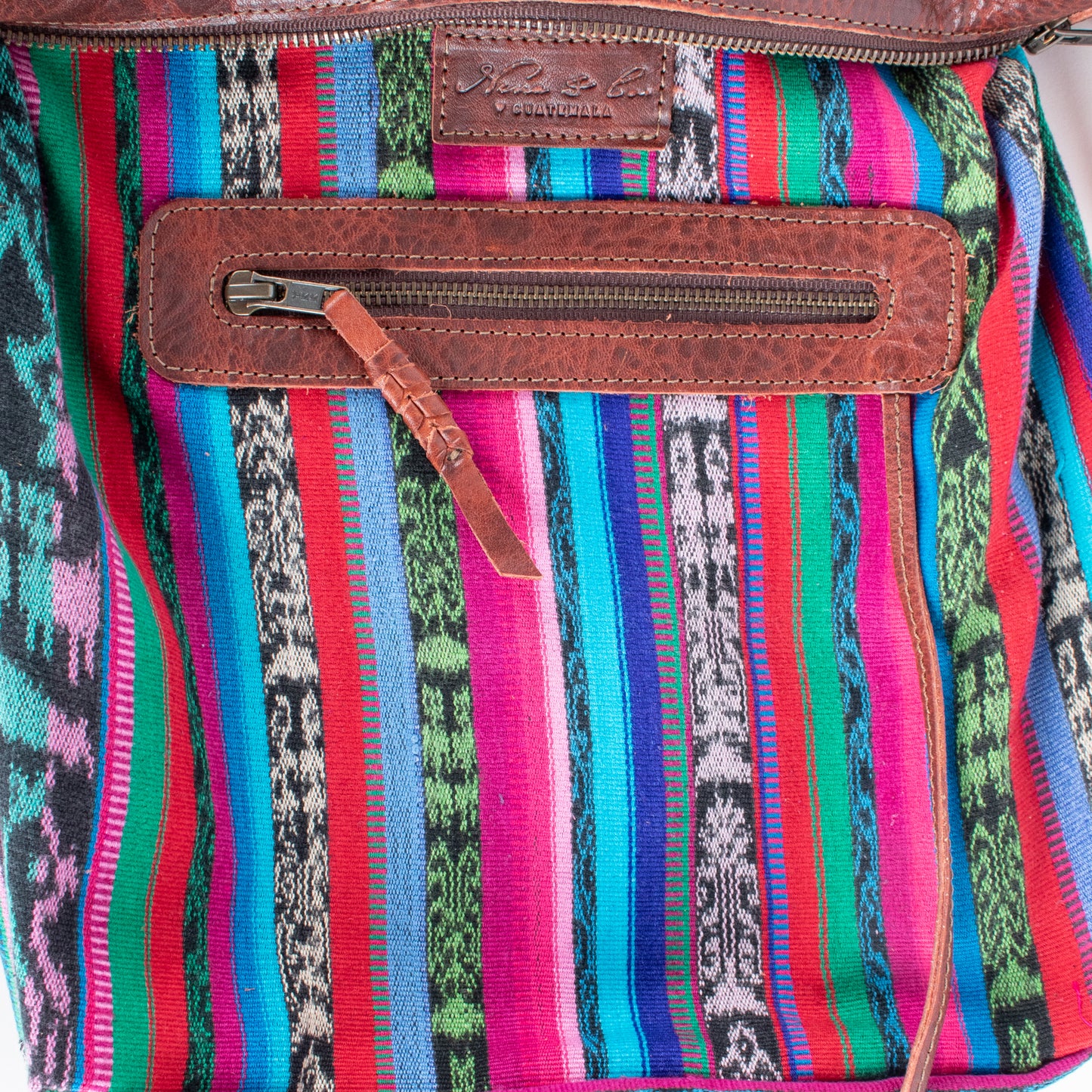 BEATRIZ MCDB + DIAMANTE STRAP - OOAK HUIPIL - COPPER -  NO. 17301