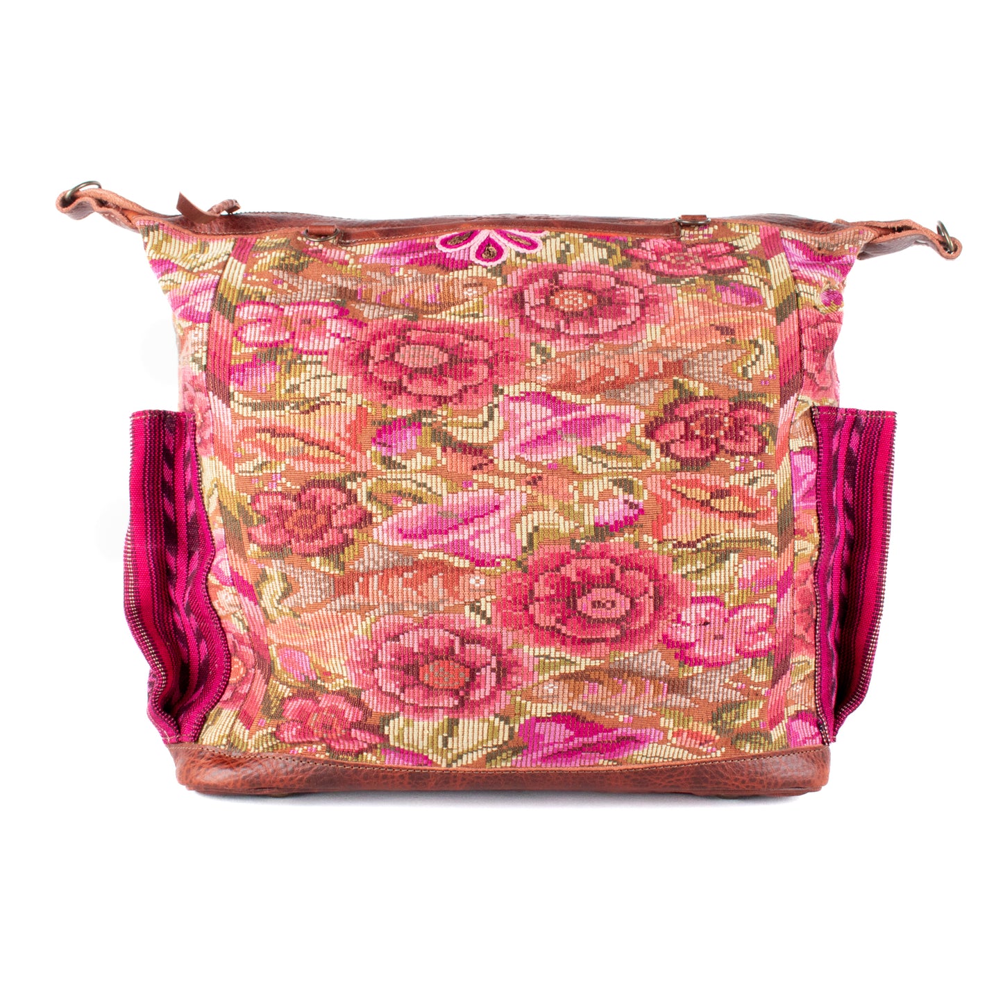BEATRIZ CDB + DIAMANTE STRAP - OOAK HUIPIL - COPPER - NO. 17302