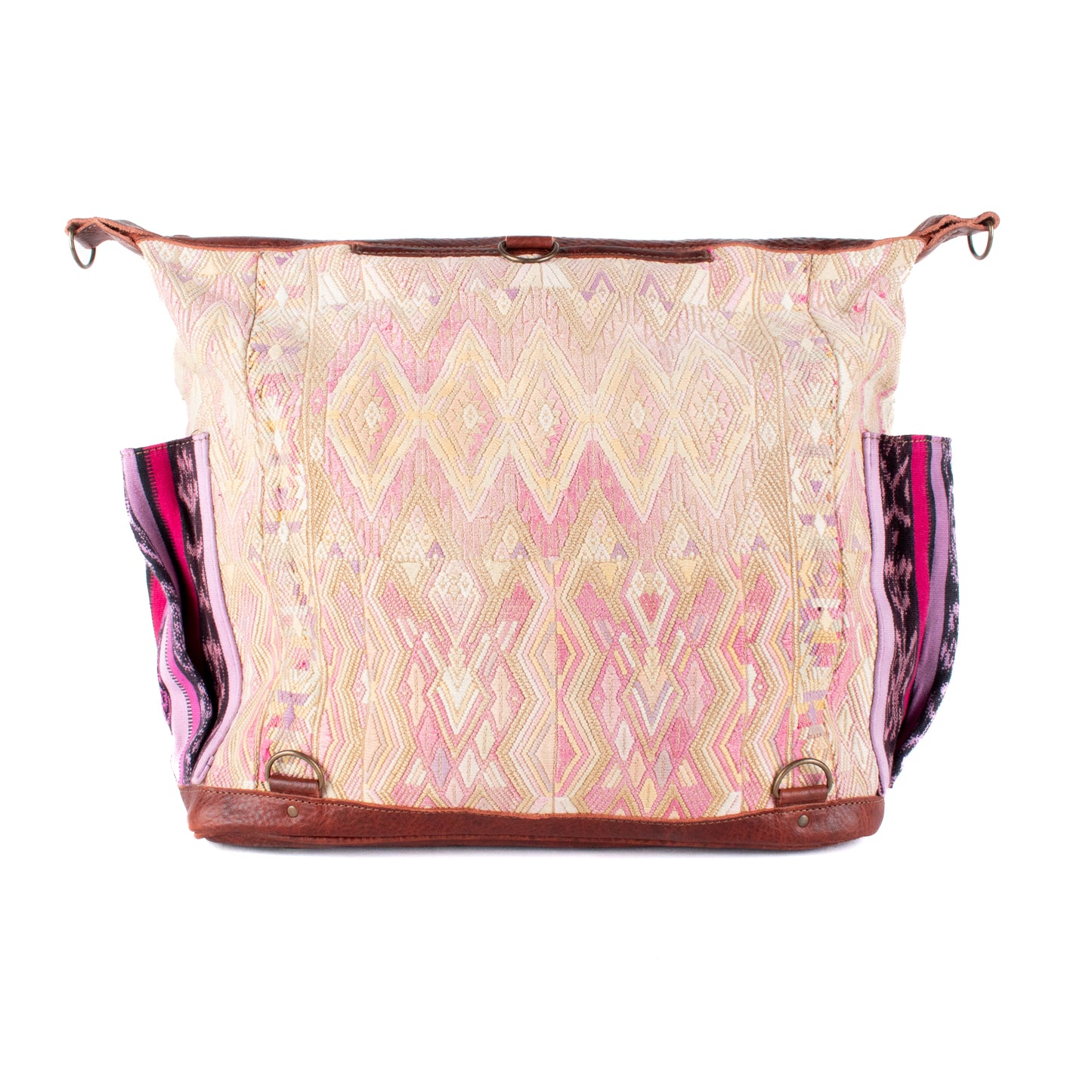 BEATRIZ CDB + DIAMANTE STRAP - OOAK HUIPIL - COPPER - NO. 17304
