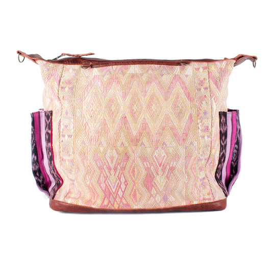 BEATRIZ CDB + DIAMANTE STRAP - OOAK HUIPIL - COPPER - NO. 17304