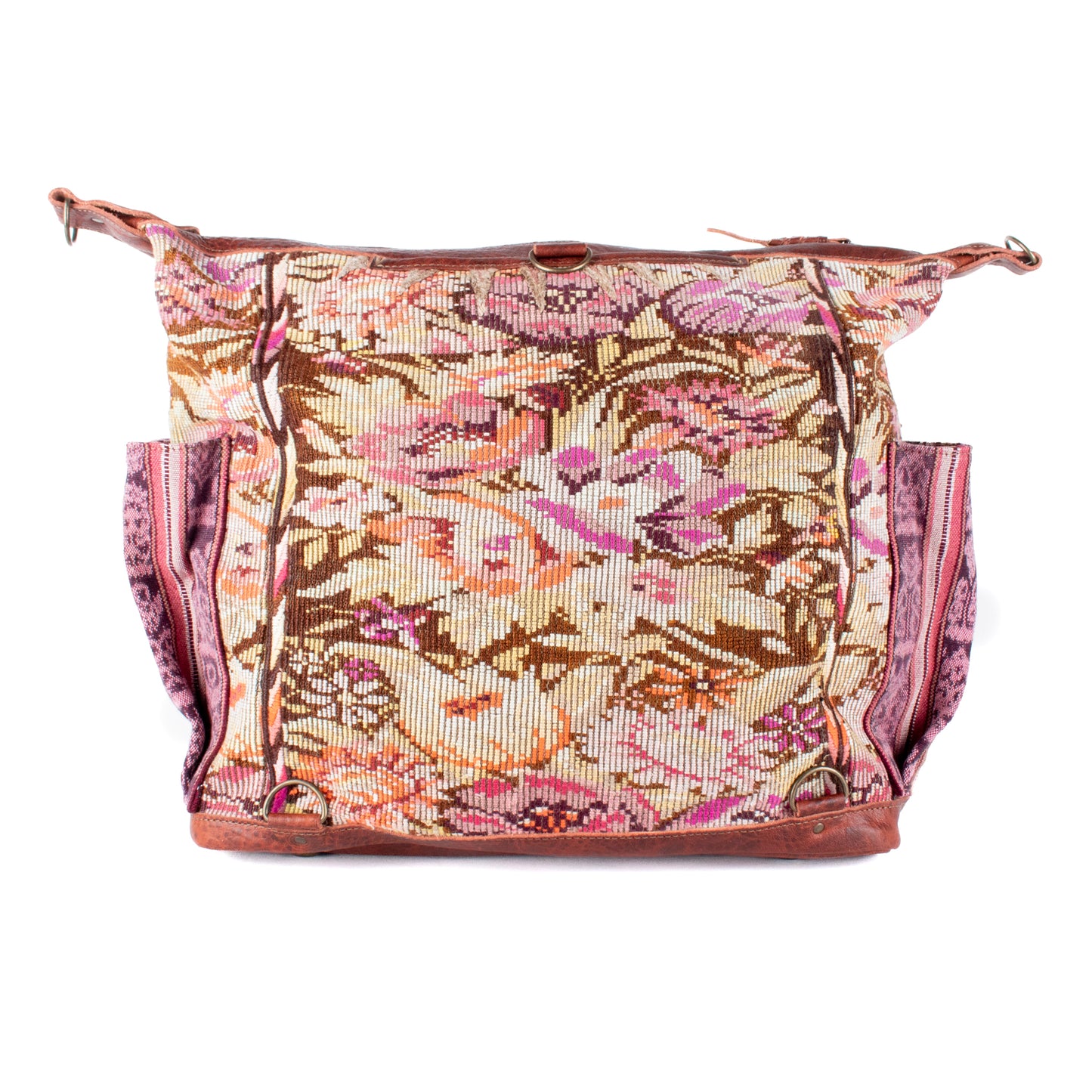 BEATRIZ CDB + DIAMANTE STRAP - OOAK HUIPIL - COPPER - NO. 17306