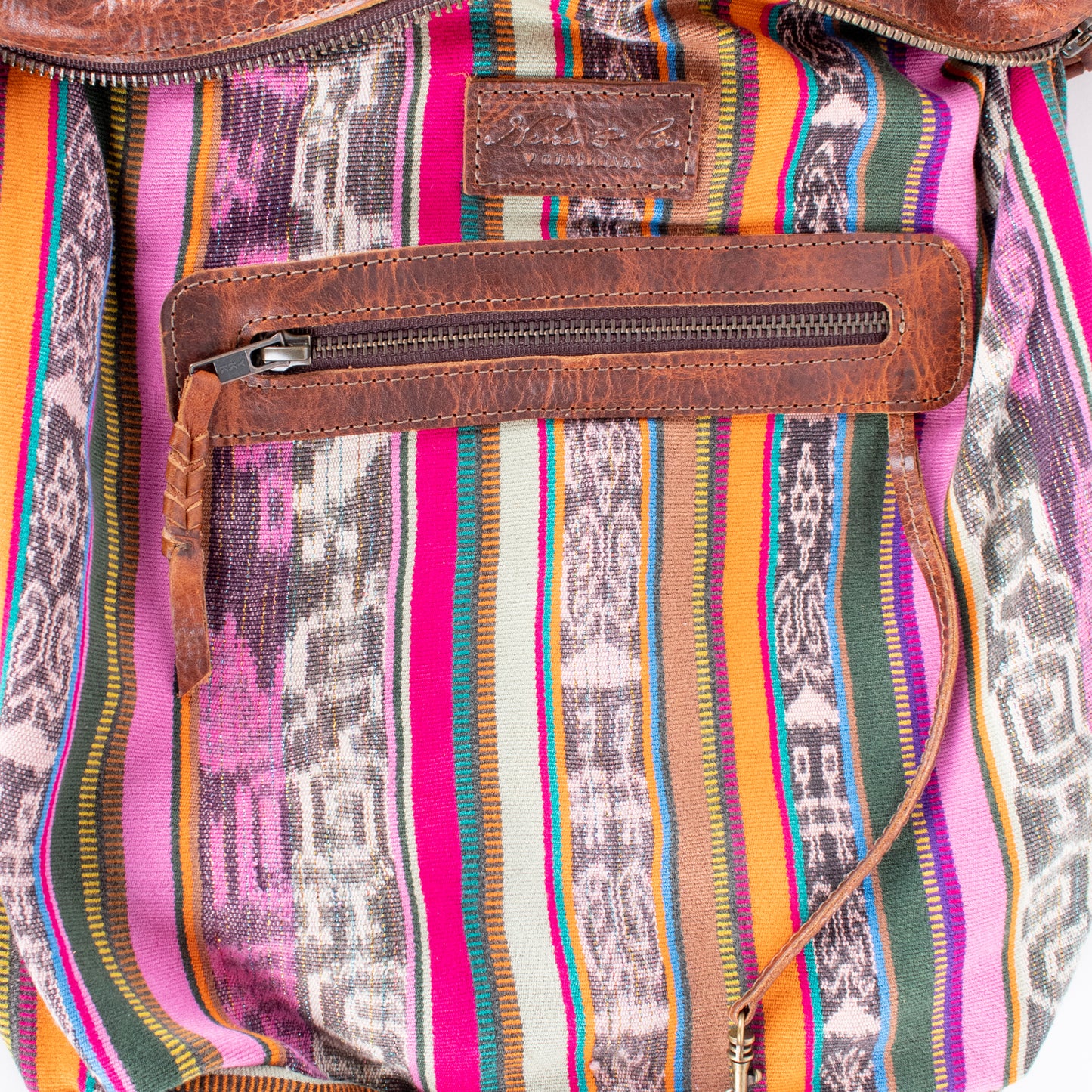 BEATRIZ MCDB + DIAMANTE STRAP - OOAK HUIPIL - HONEY -  NO. 17310