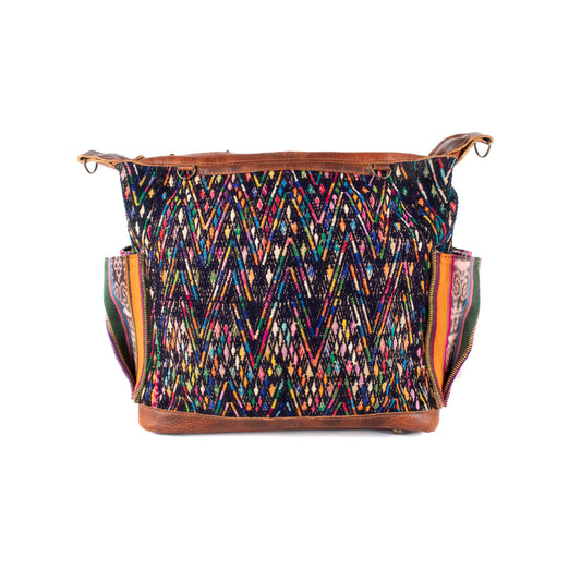BEATRIZ MCDB + DIAMANTE STRAP - OOAK HUIPIL - HONEY -  NO. 17310