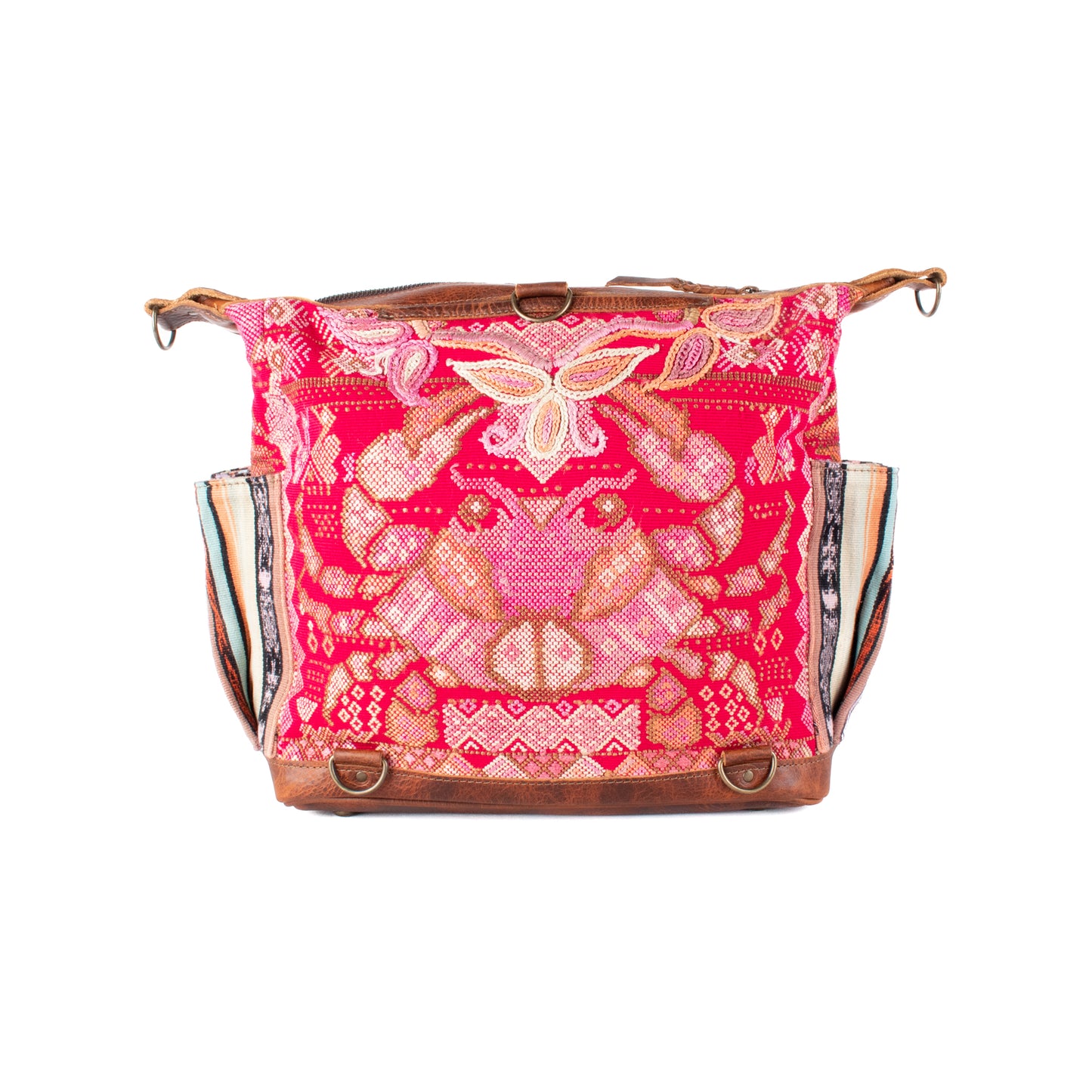 BEATRIZ MCDB + DIAMANTE STRAP - OOAK HUIPIL - HONEY -  NO. 17312