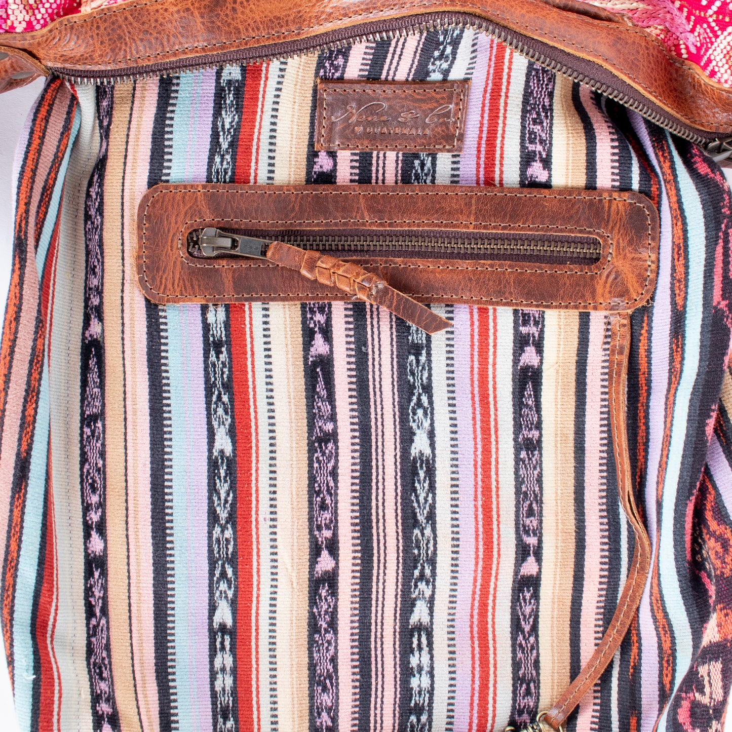 BEATRIZ MCDB + DIAMANTE STRAP - OOAK HUIPIL - HONEY -  NO. 17312