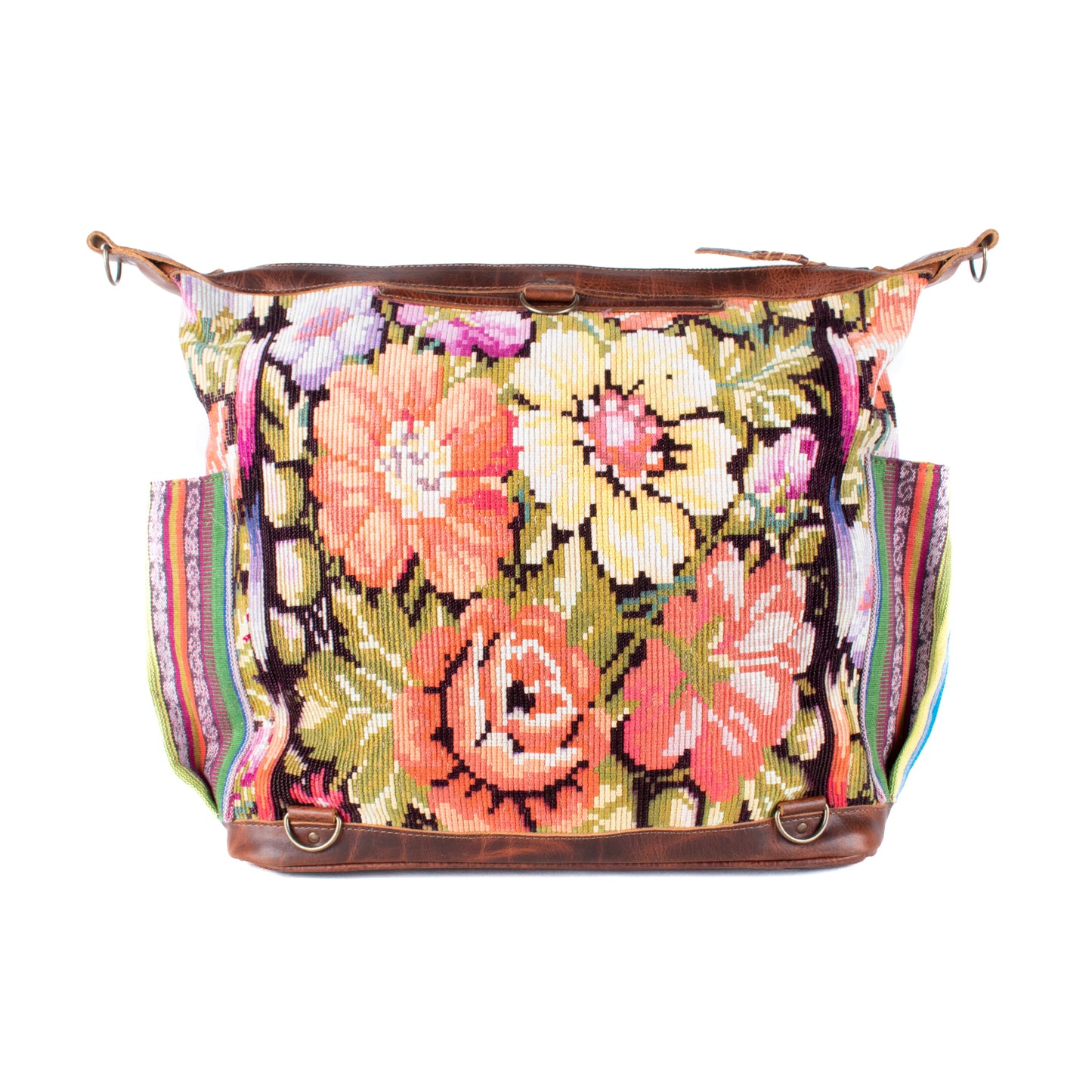 BEATRIZ CDB + DIAMANTE STRAP - OOAK HUIPIL - HONEY - NO. 17321
