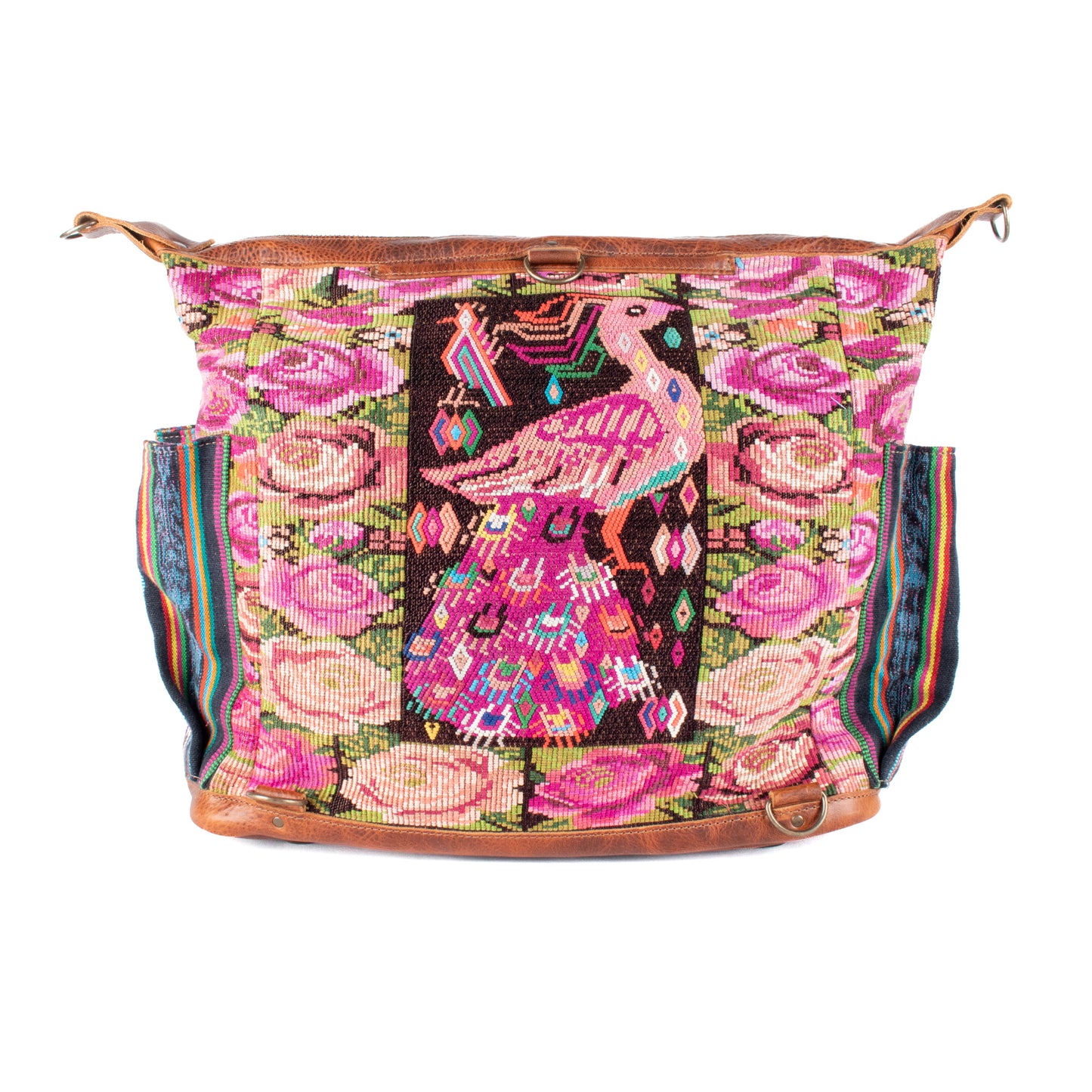 BEATRIZ CDB + DIAMANTE STRAP - OOAK HUIPIL - HONEY - NO. 17322