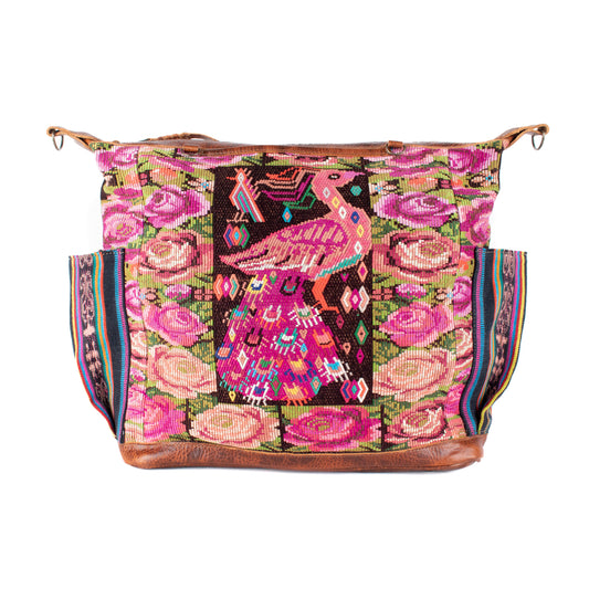 BEATRIZ CDB + DIAMANTE STRAP - OOAK HUIPIL - HONEY - NO. 17322