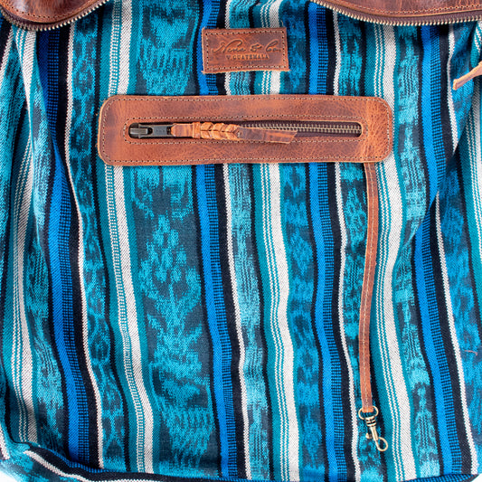 BEATRIZ CDB + DIAMANTE STRAP - OOAK HUIPIL - HONEY - NO. 17324