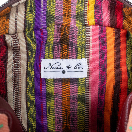 WANDER CROSSBODY SET - H&S PANEL - AMARANTH - NO. 17360