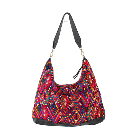 PENELOPE BAG - OOAK HUIPIL - BLACK - NO. 17415