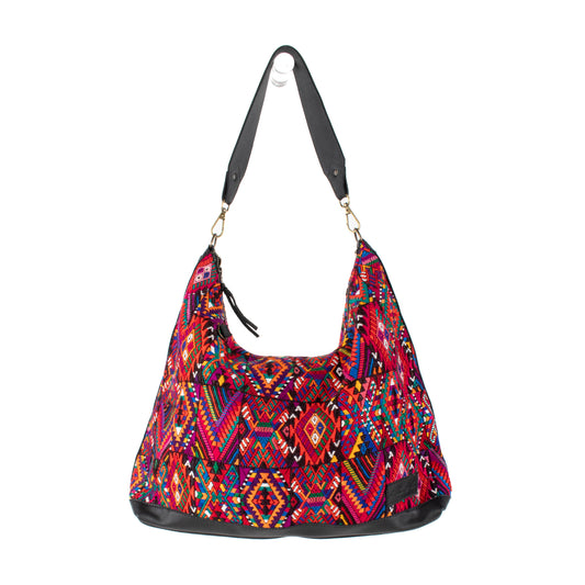 PENELOPE BAG - OOAK HUIPIL - BLACK - NO. 17415