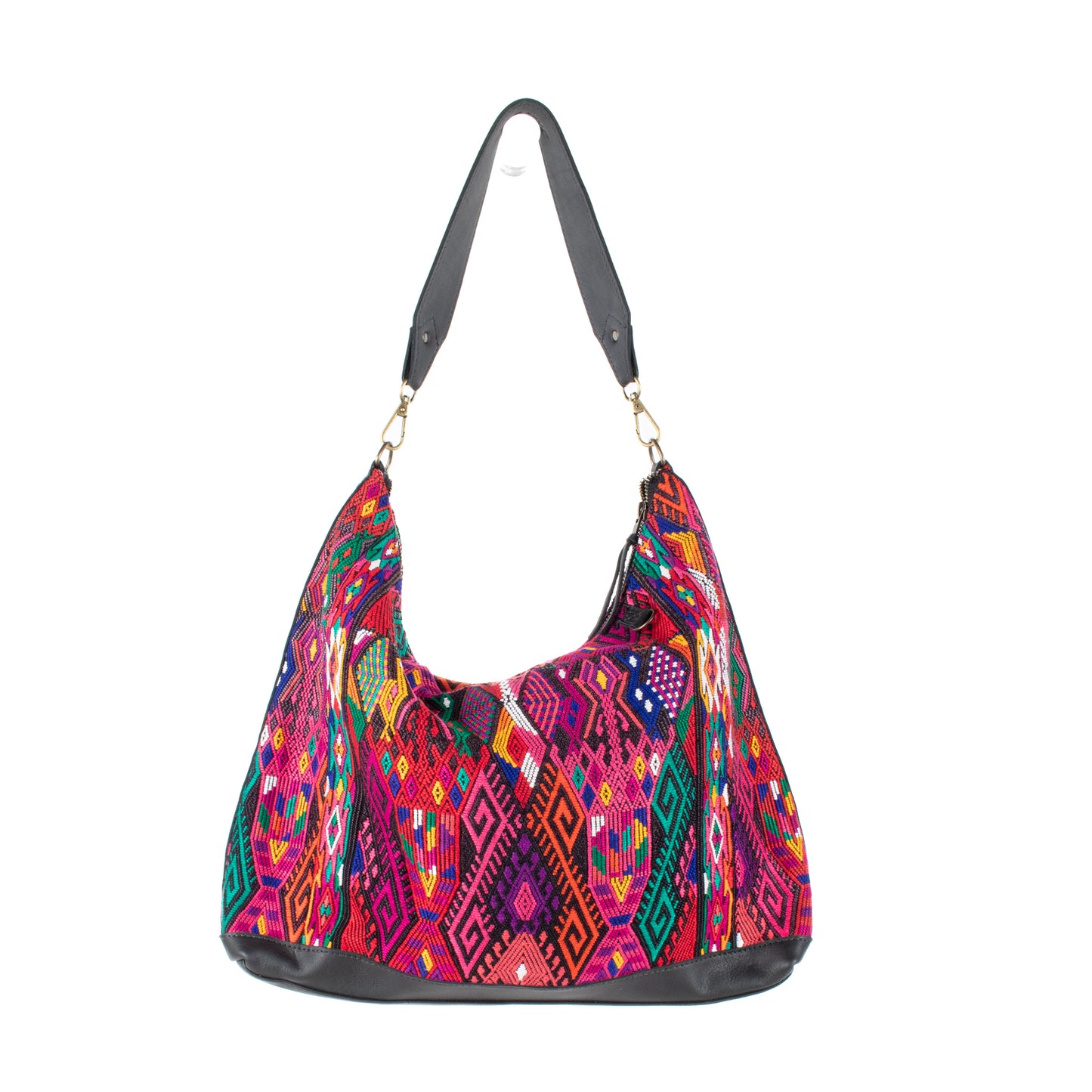 PENELOPE BAG - OOAK HUIPIL - BLACK - NO. 17418