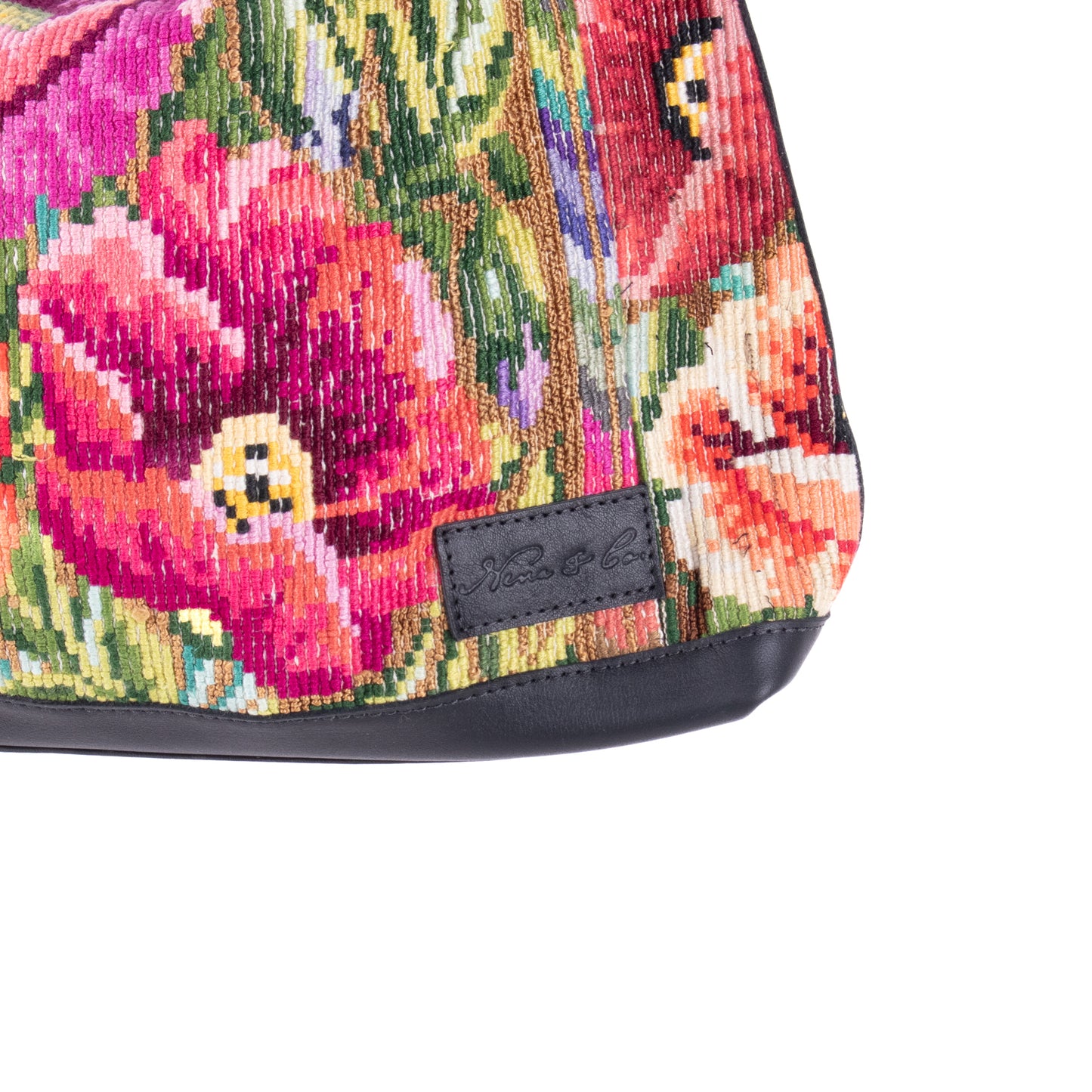 PENELOPE BAG - OOAK HUIPIL - BLACK - NO. 17420