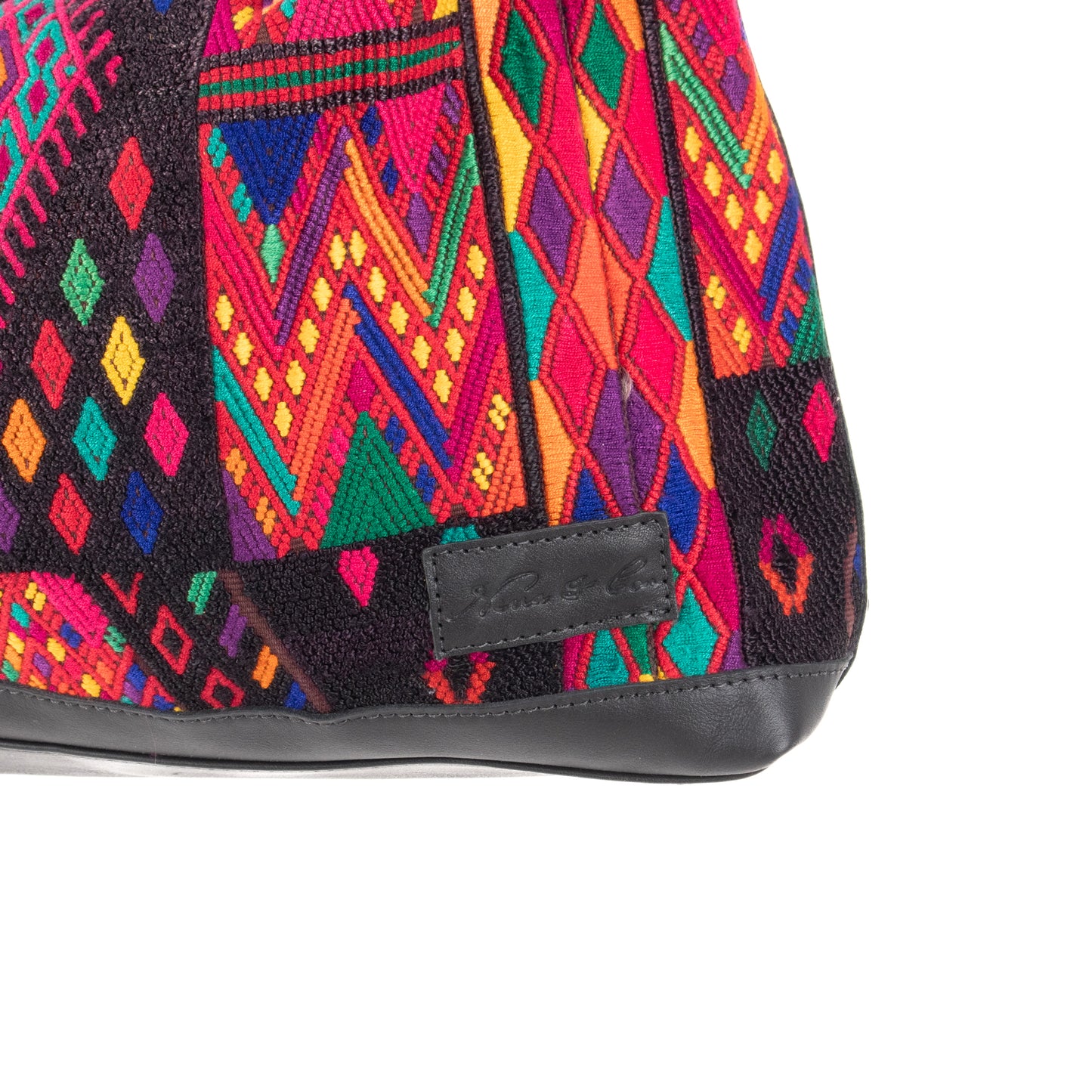 PENELOPE BAG - OOAK HUIPIL - BLACK - NO. 17423