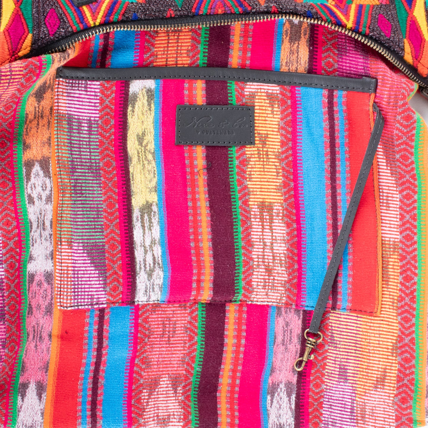 PENELOPE BAG - OOAK HUIPIL - BLACK - NO. 17423