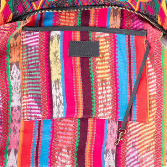 PENELOPE BAG - OOAK HUIPIL - BLACK - NO. 17423