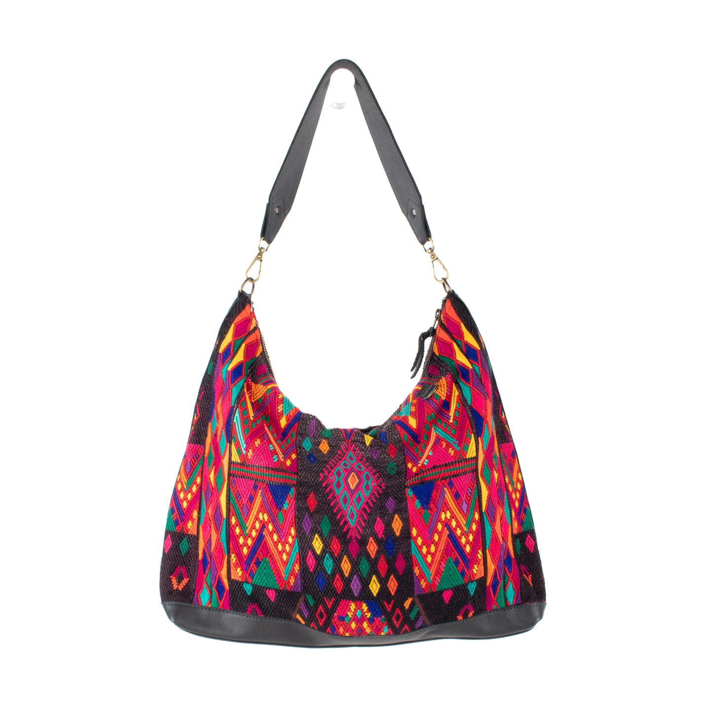 PENELOPE BAG - OOAK HUIPIL - BLACK - NO. 17423