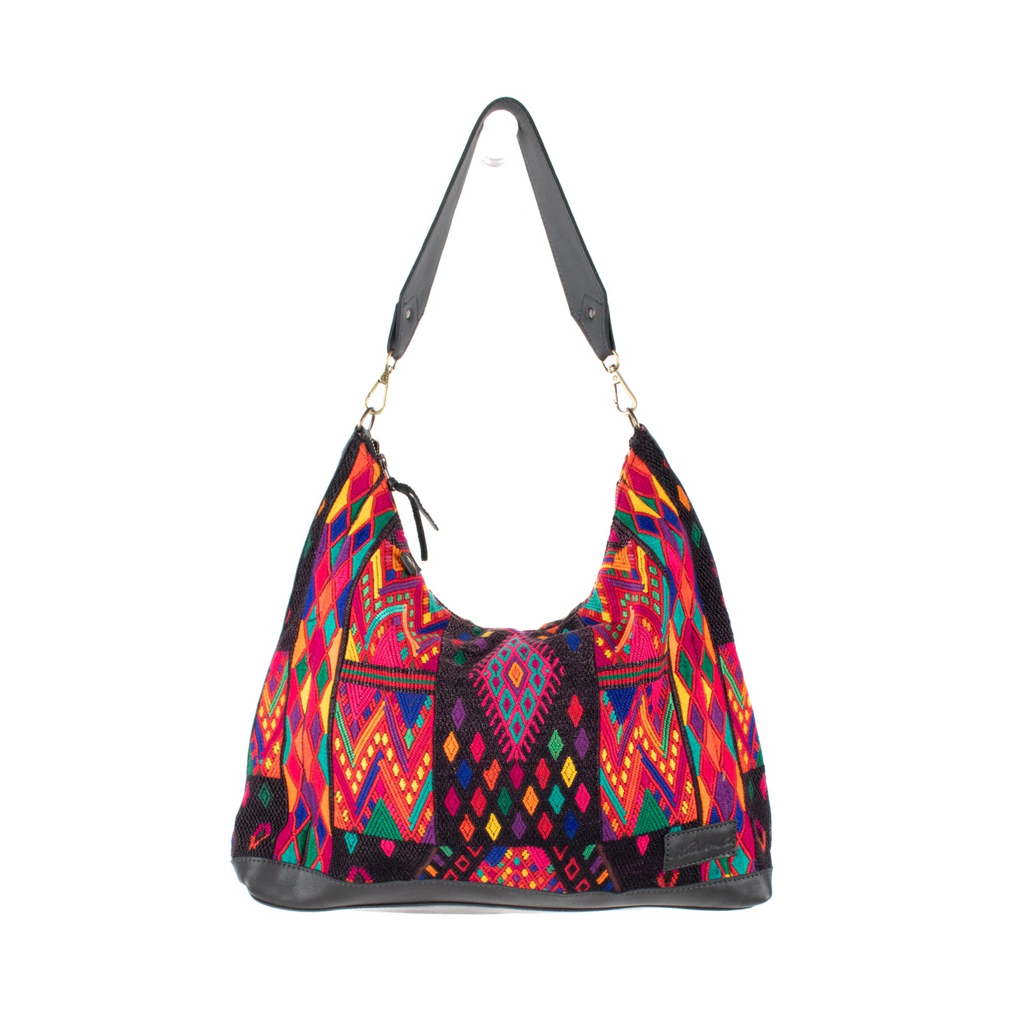 PENELOPE BAG - OOAK HUIPIL - BLACK - NO. 17423