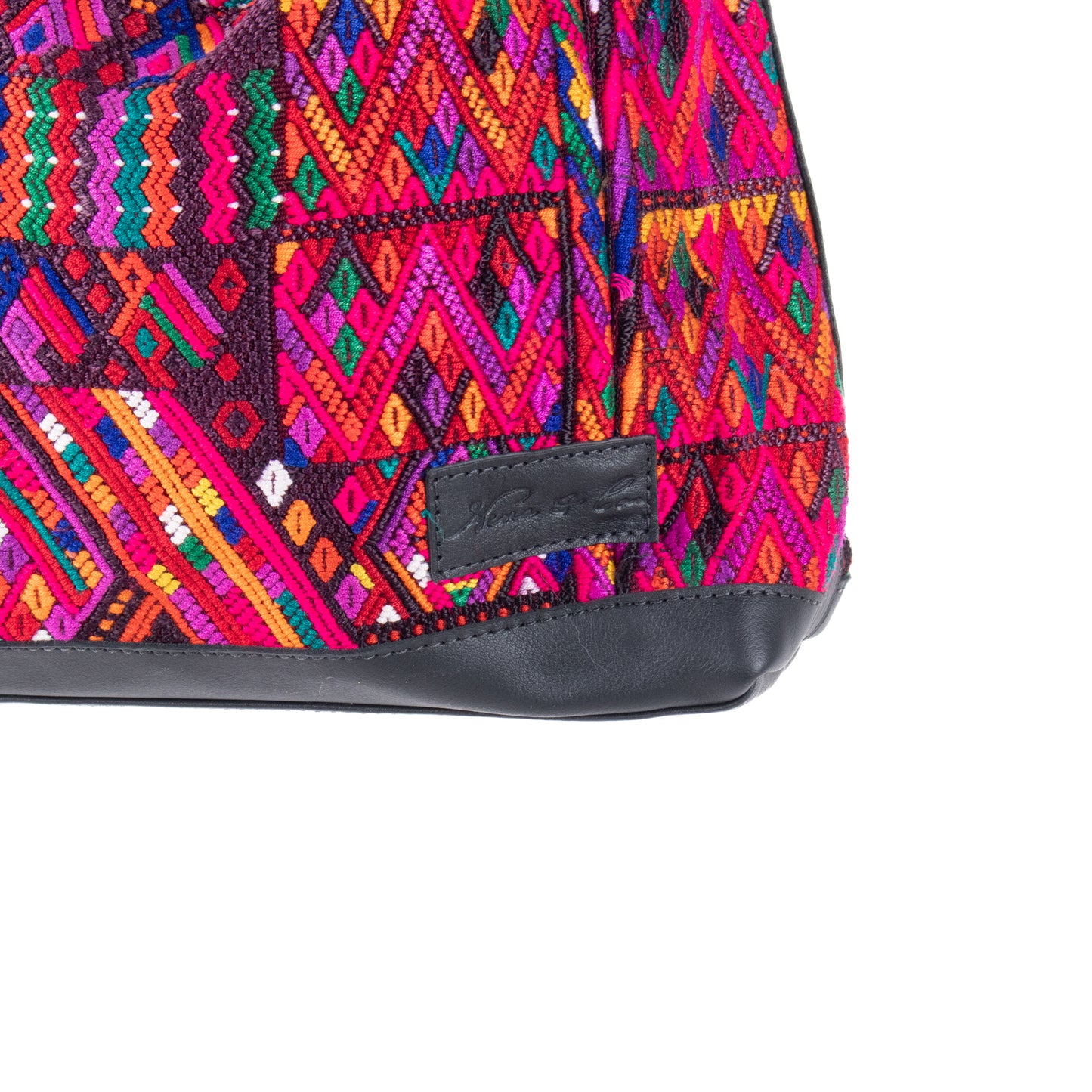 PENELOPE BAG - OOAK HUIPIL - BLACK - NO. 17424