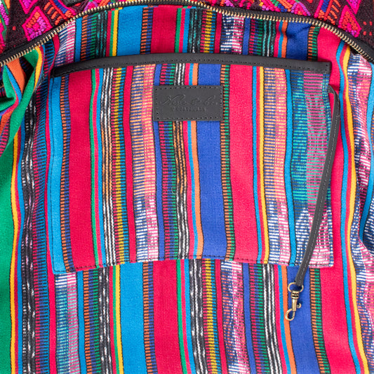 PENELOPE BAG - OOAK HUIPIL - BLACK - NO. 17424