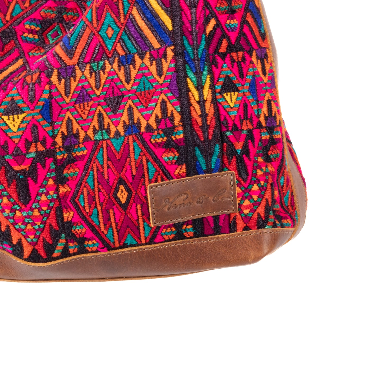 PENELOPE BAG - OOAK HUIPIL - CAFE - NO. 17428