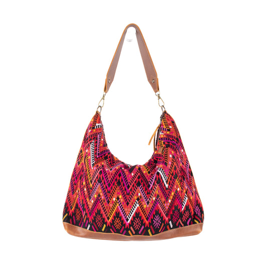 PENELOPE BAG - OOAK HUIPIL - CAFE - NO. 17431