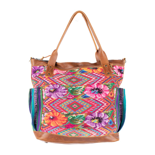 THE PERFECT BAG - OOAK HUIPIL - CAFE - NO. 17443