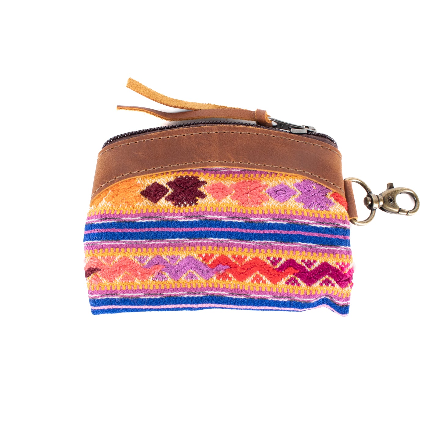 COIN PURSE - OOAK HUIPIL - CAFE - NO. 17482