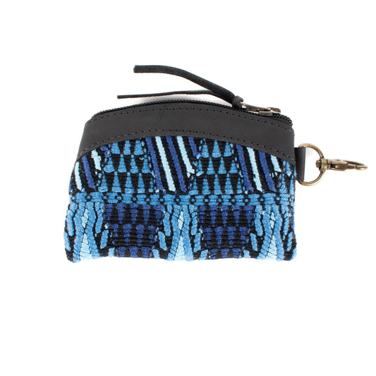 COIN PURSE - OOAK HUIPIL - BLACK - NO. 17504