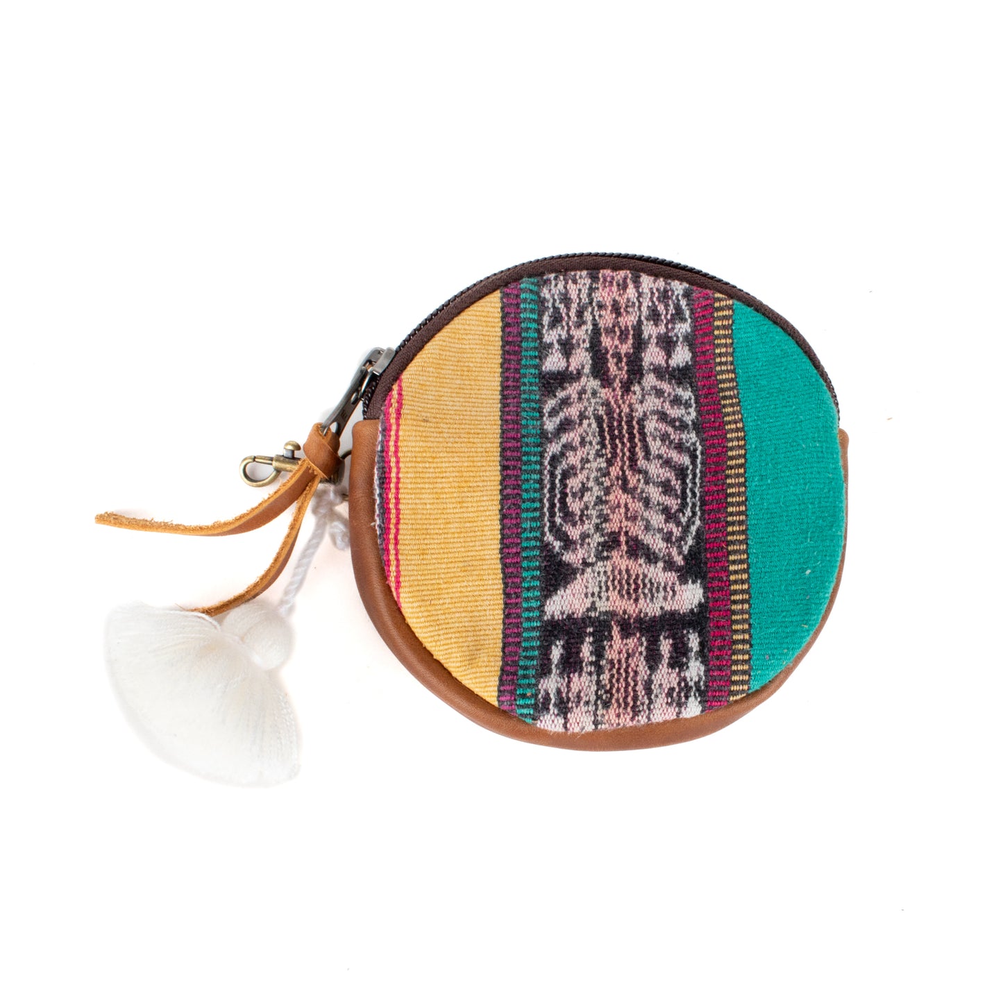 CIRCLE COIN PURSE - CORTE - CAFE - NO. 17535