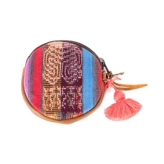 CIRCLE COIN PURSE - CORTE - CAFE - NO. 17536