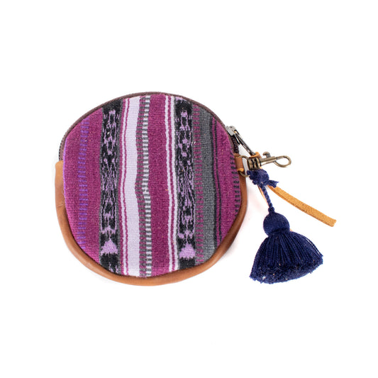 CIRCLE COIN PURSE - CORTE - CAFE - NO. 17542