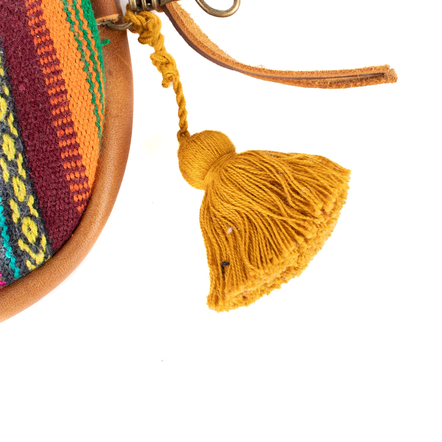 CIRCLE COIN PURSE - CORTE - CAFE - NO. 17544