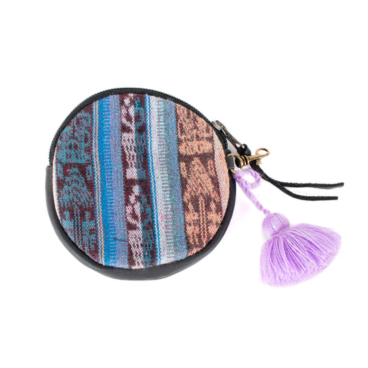 CIRCLE COIN PURSE - CORTE - BLACK - NO. 17550