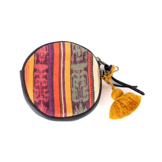 CIRCLE COIN PURSE - CORTE - BLACK - NO. 17551