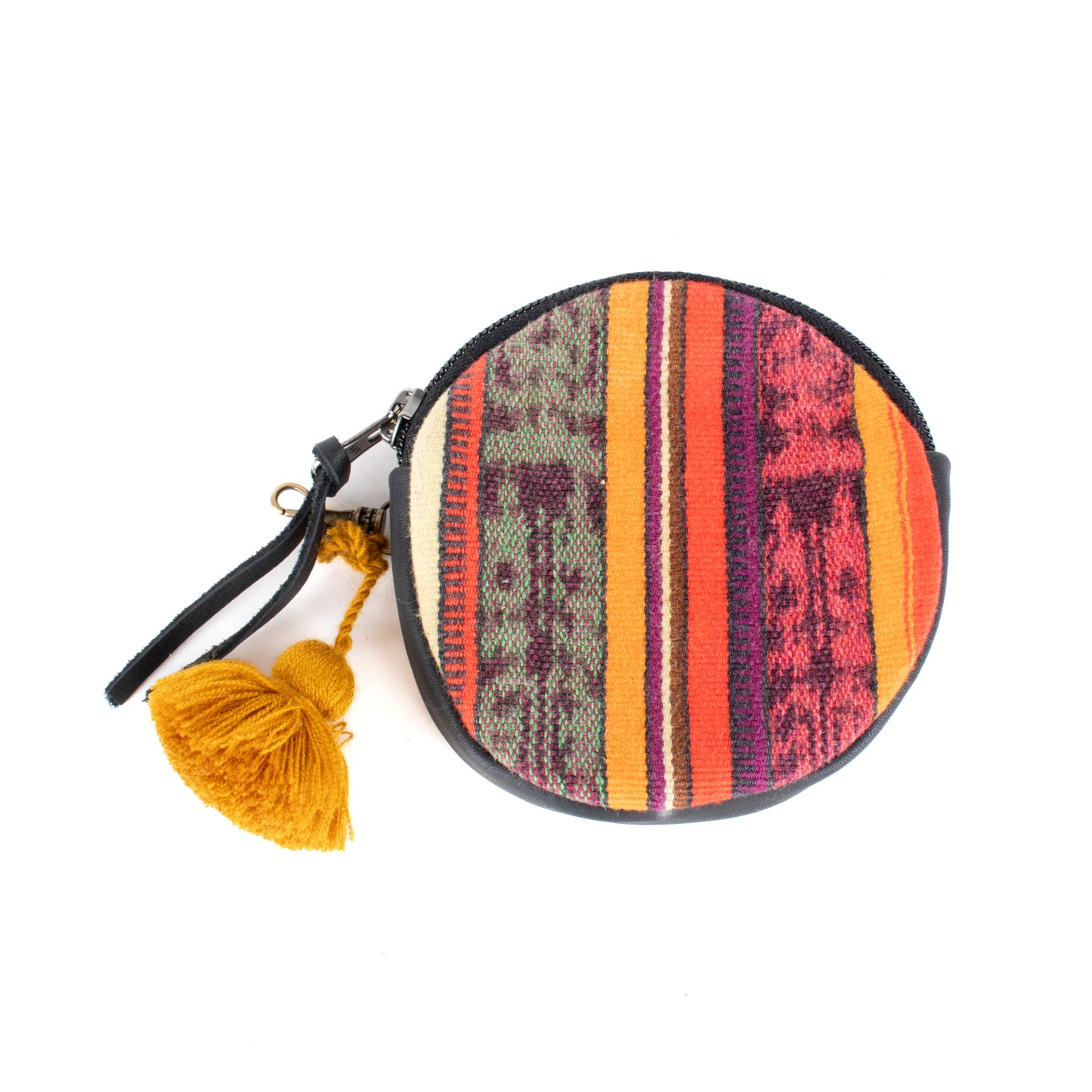 CIRCLE COIN PURSE - CORTE - BLACK - NO. 17551