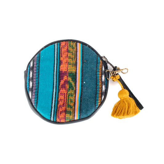 CIRCLE COIN PURSE - CORTE - BLACK - NO. 17552